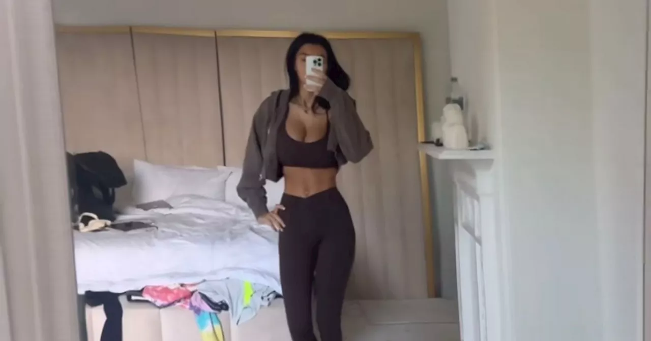 X Factor star shares untidy bedroom snap with 'messy' clothes storage