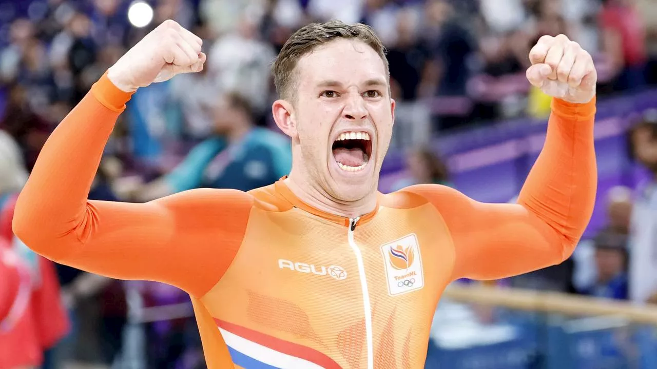 Dag 16 Olympische Spelen: Lavreysen voltooit hattrick met goud op de keirin