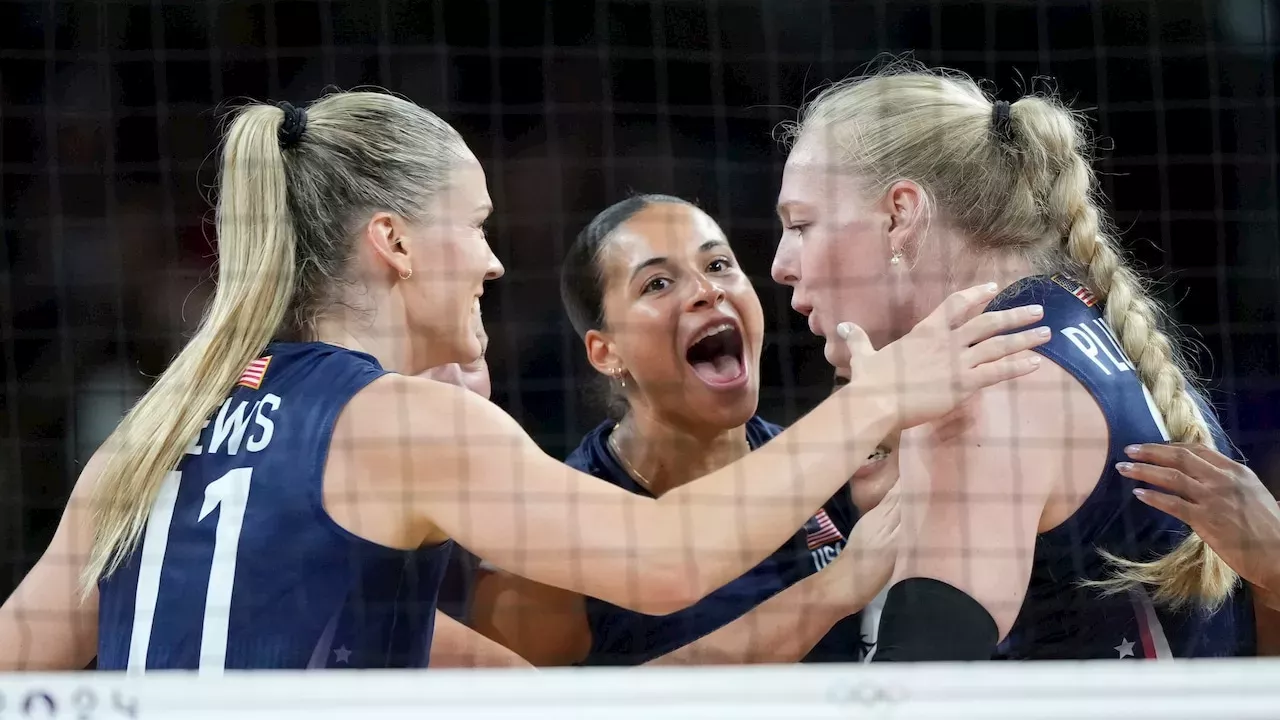 UsaVolleyball USA vs. Italy Olympics women’s volleyball gold medal