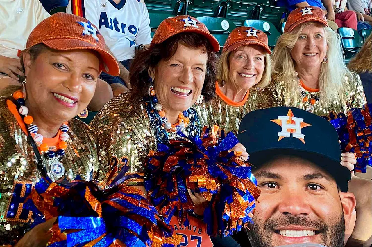 Longtime Girlfriends Bring Sparkle to Houston Astros Games: Meet the Glitter Babes!