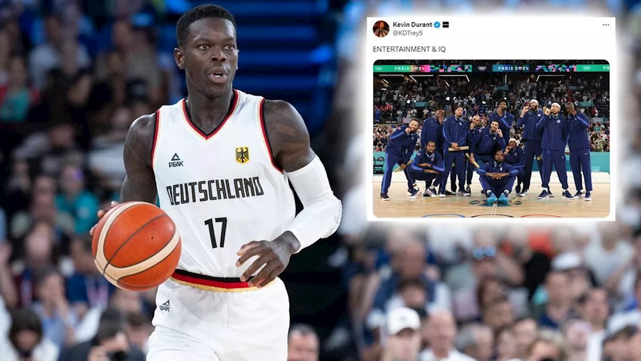 Olympia 2024: Kevin Durant trollt Dennis Schröder - News um Team D im Ticker