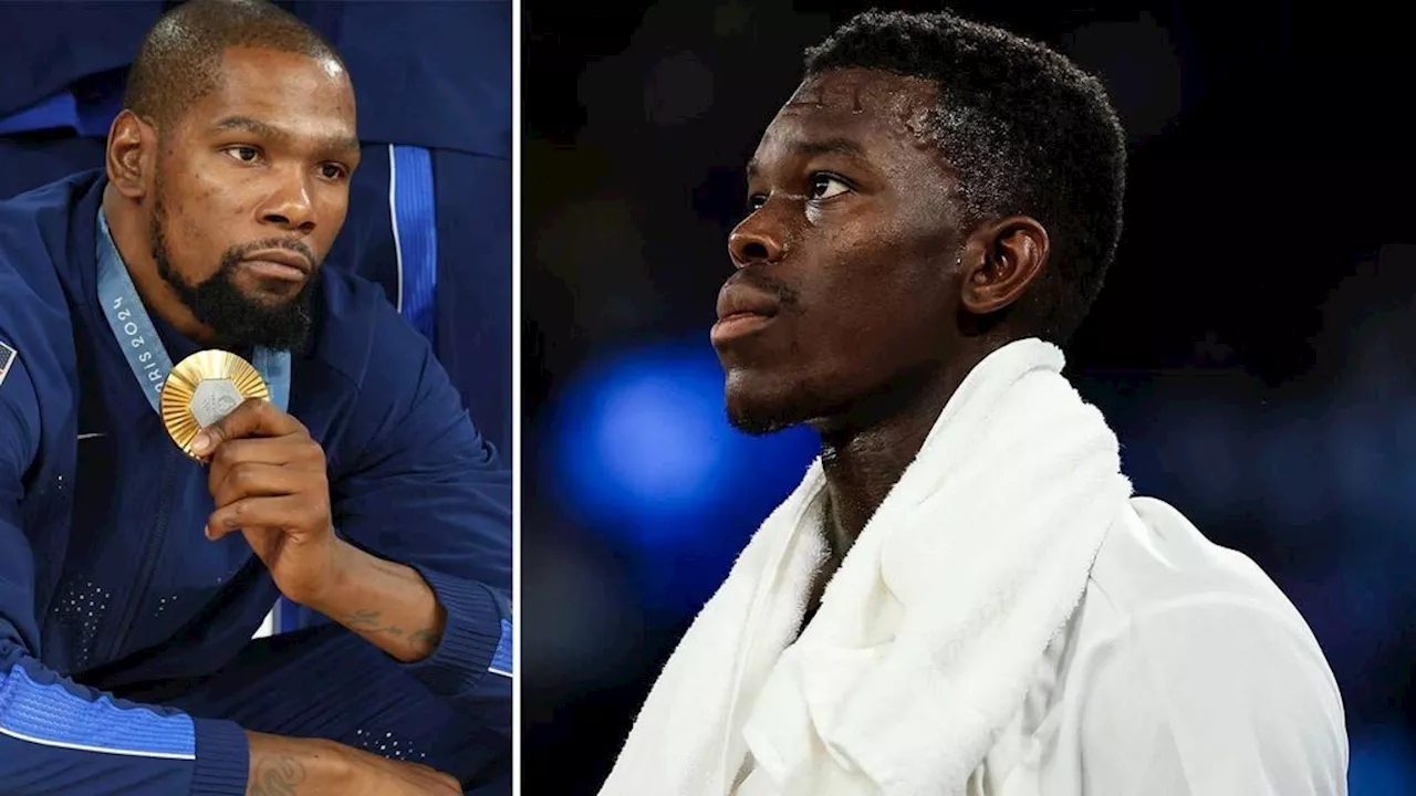 Olympia 2024: Kevin Durant trollt Dennis Schröder -  News um Team D im Ticker