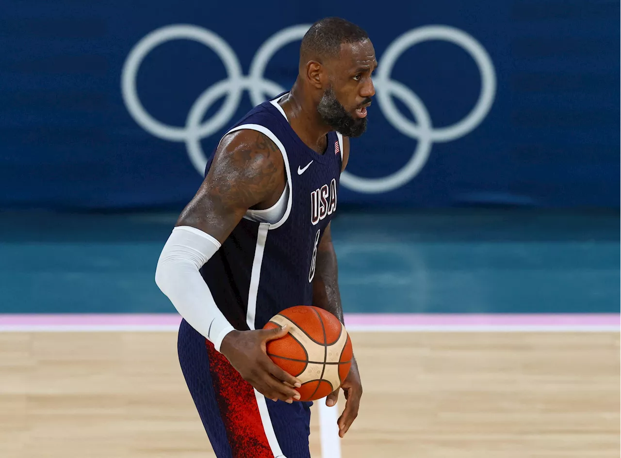 Three-time basketball gold medalist Lebron James: ‘I don’t see myself’ at LA Olympics