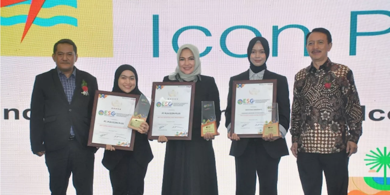 PLN Icon Plus Sabet 3 Penghargaan ESG Initiative Awards