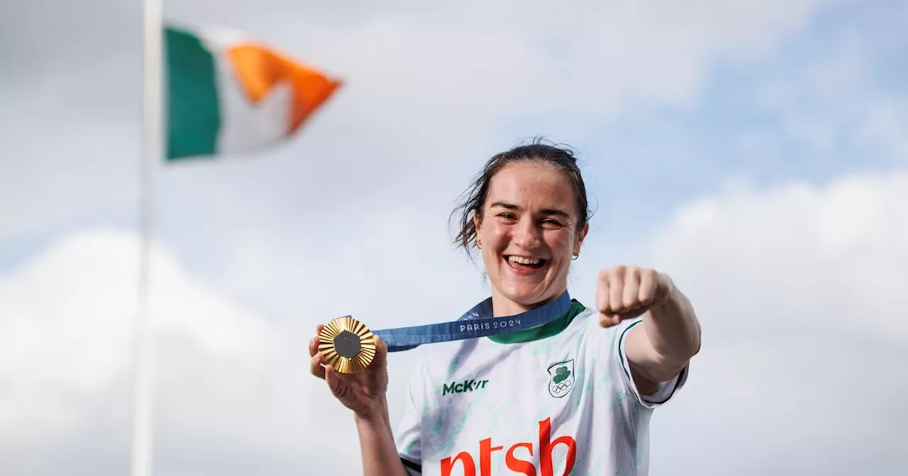 Kellie Harrington back at Dublin Airport ahead of Olympic Homecoming as Ryan Tubridy praises her kindness