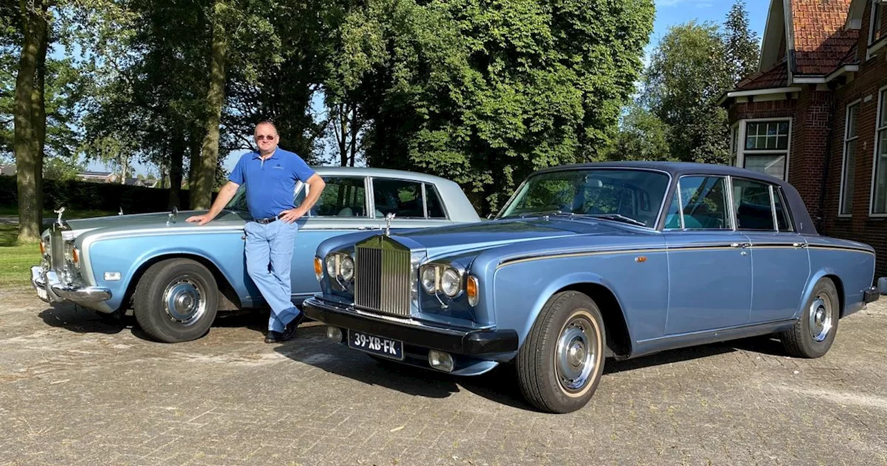 Liefhebbers van Rolls-Royce en Bentley toeren door Drenthe: 'Dan sta je in een snoepwinkel'