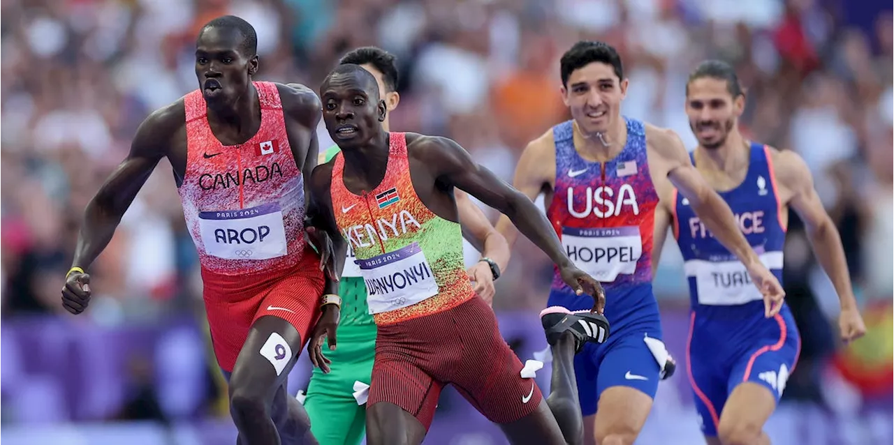 Bryce Hoppel Shatters the American Record But Finishes Fourth in Men’s 800 Meters