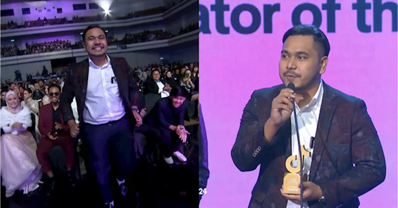 Muhammad Shafiq Wins 'Gaming Creator Of The Year' At TikTok Awards Malaysia 2024