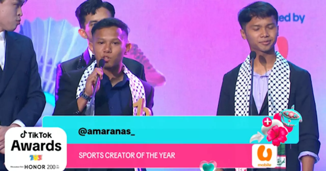 TikTok Awards Malaysia 2024: Amar & Anas Win 'Sports Creator Of The Year'