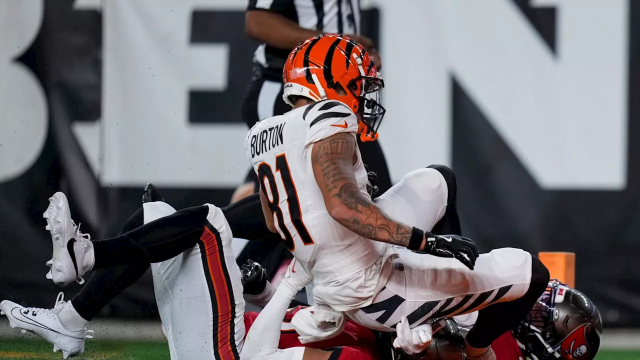 Bengals Jermaine Burton Stayed Patient to Reel in Debut Touchdown: 'I'll be Ready'