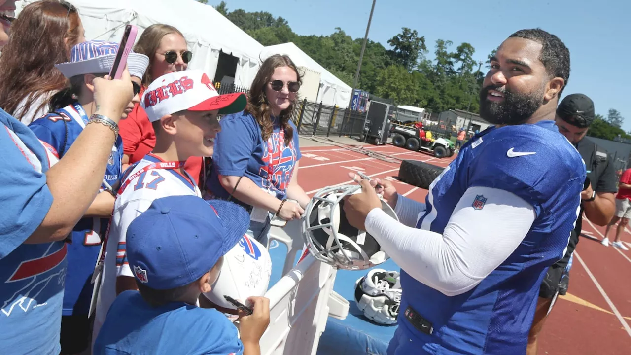 Bills Olympic gold medalist DT reflects on his first-ever football game