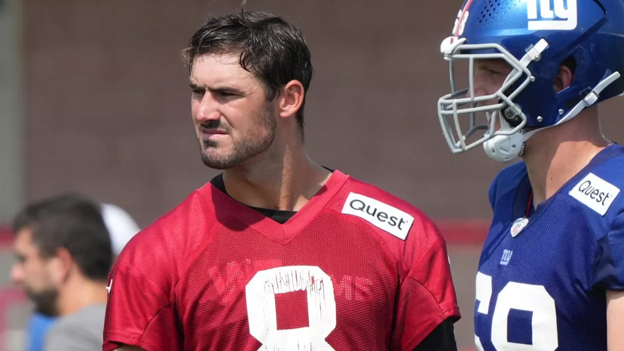 Giants QB Daniel Jones Projected to See First Game Action Since ACL Tear This Weekend