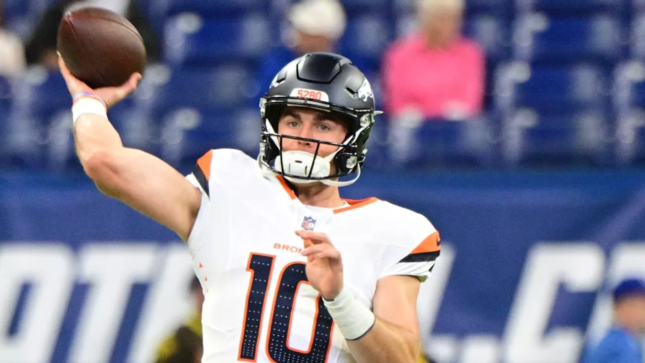 WATCH: Broncos QB Bo Nix's First NFL Touchdown Pass