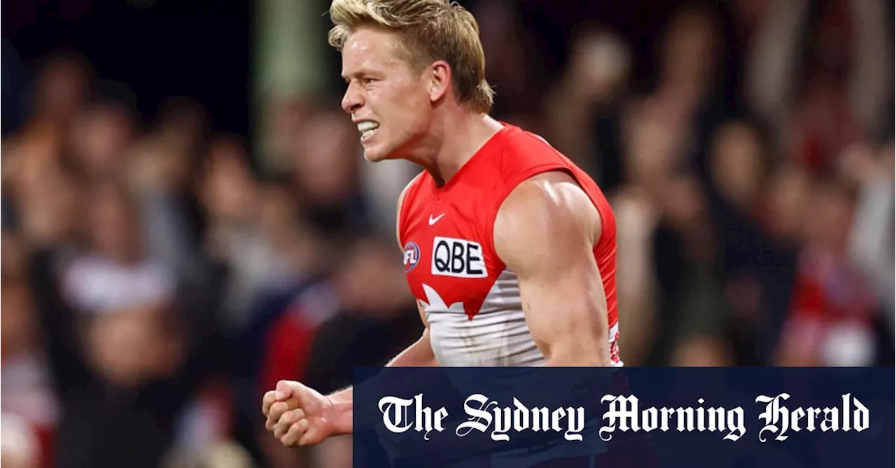 ‘He was pretty special, wasn’t he?’ How Isaac Heeney saved the Swans’ season