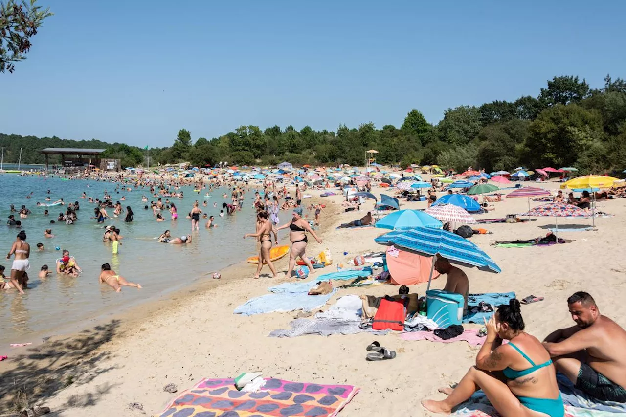 Canicule dans les Landes. 41,1 °C à Biscarrosse, 41,5 °C à Hossegor : des records battus pour un mois d’août