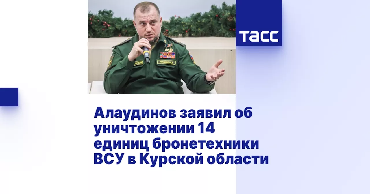 Алаудинов заявил об уничтожении 14 единиц бронетехники ВСУ в Курской области