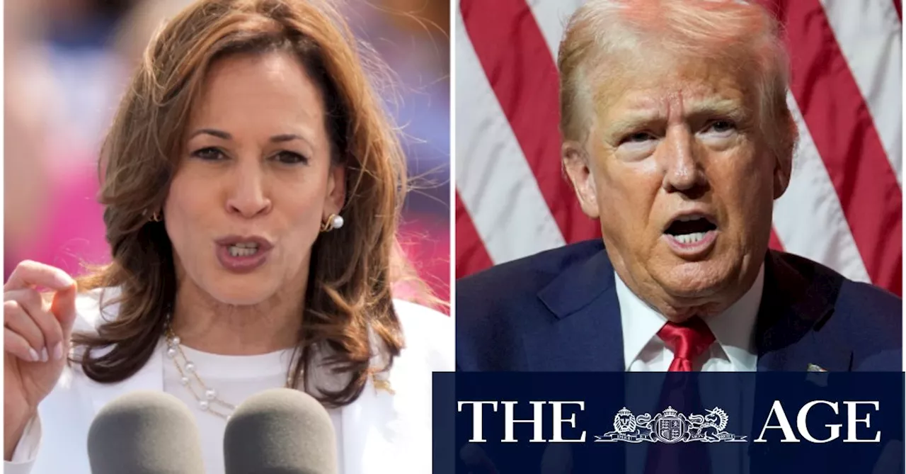 Harris leads Trump in three key states after a year of Biden’s polls struggle