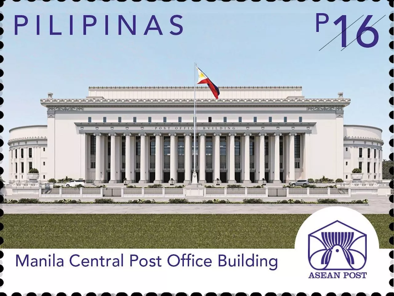 New stamps feature iconic post office building