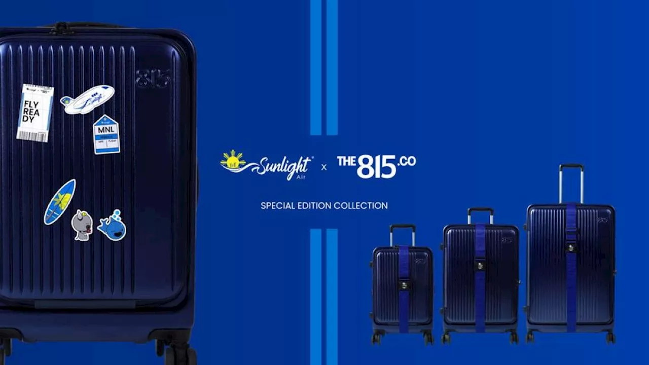 Sunlight Air offers lifetime priority access, extra baggage with The 815 Co. luggage