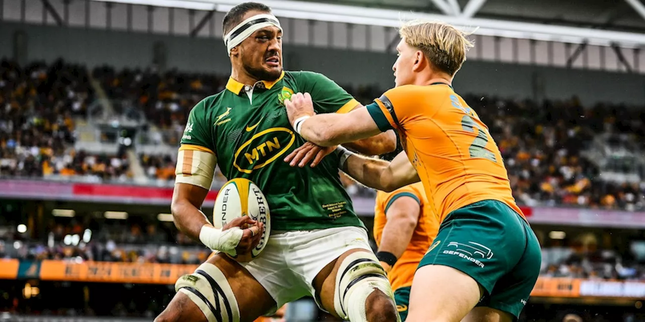 Springboks: Updated rankings, Rugby Championship log