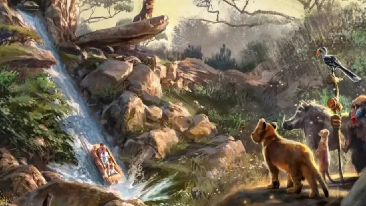 Disneyland Paris unveils brand new Lion King attraction with ‘journey through African savanna’ log flu...