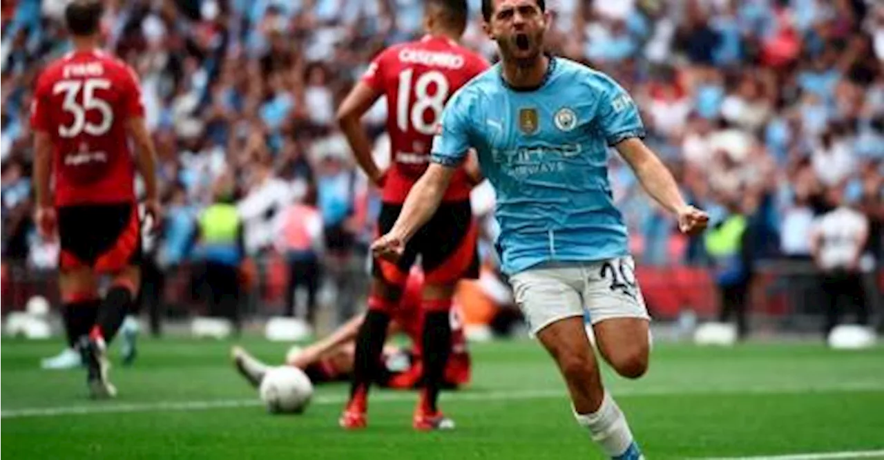 Man City beat Man United on penalties to win Community Shield