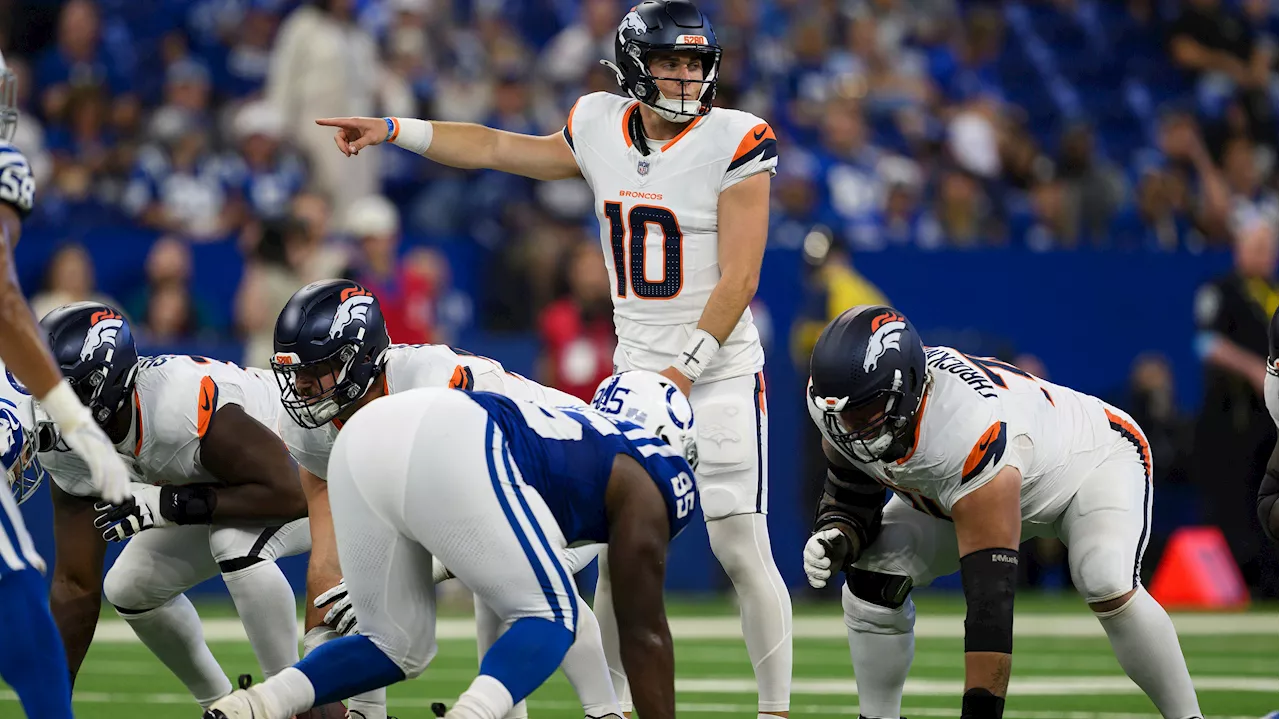 Nix outperforms veteran QBs as Broncos beat Colts