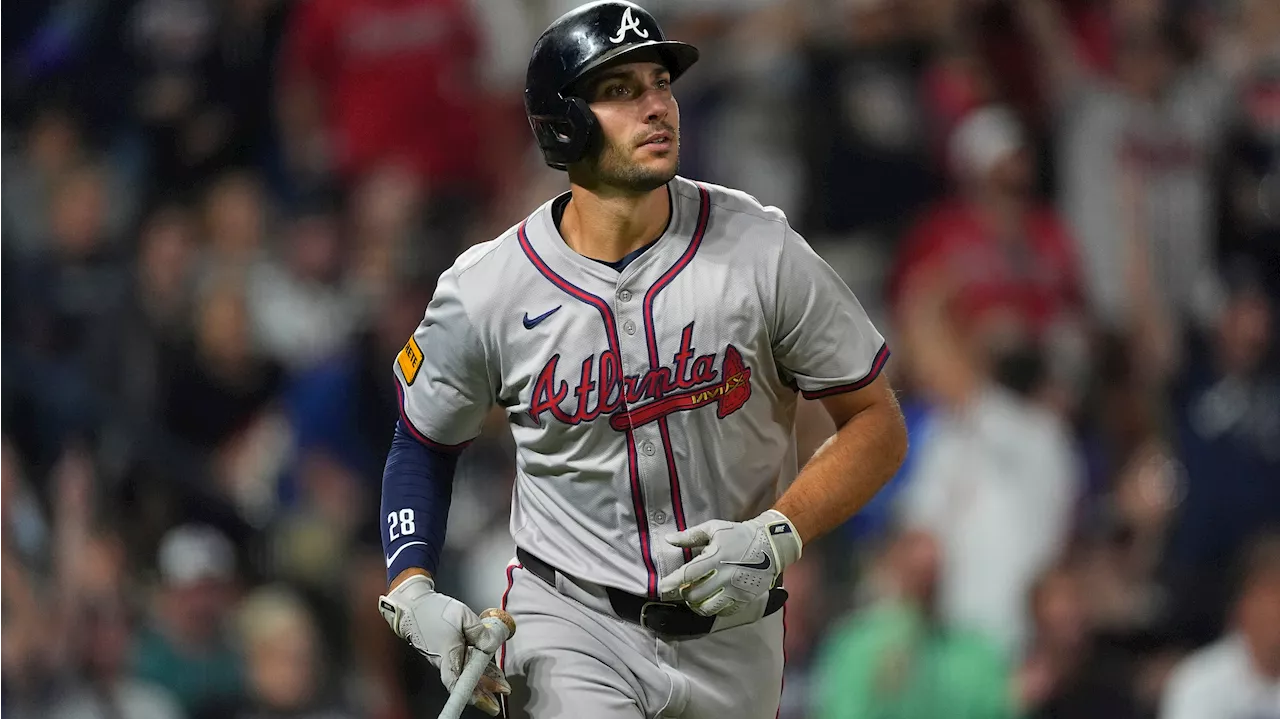 Olson homers twice, drives in six as Braves beat Rockies to snap six-game losing streak