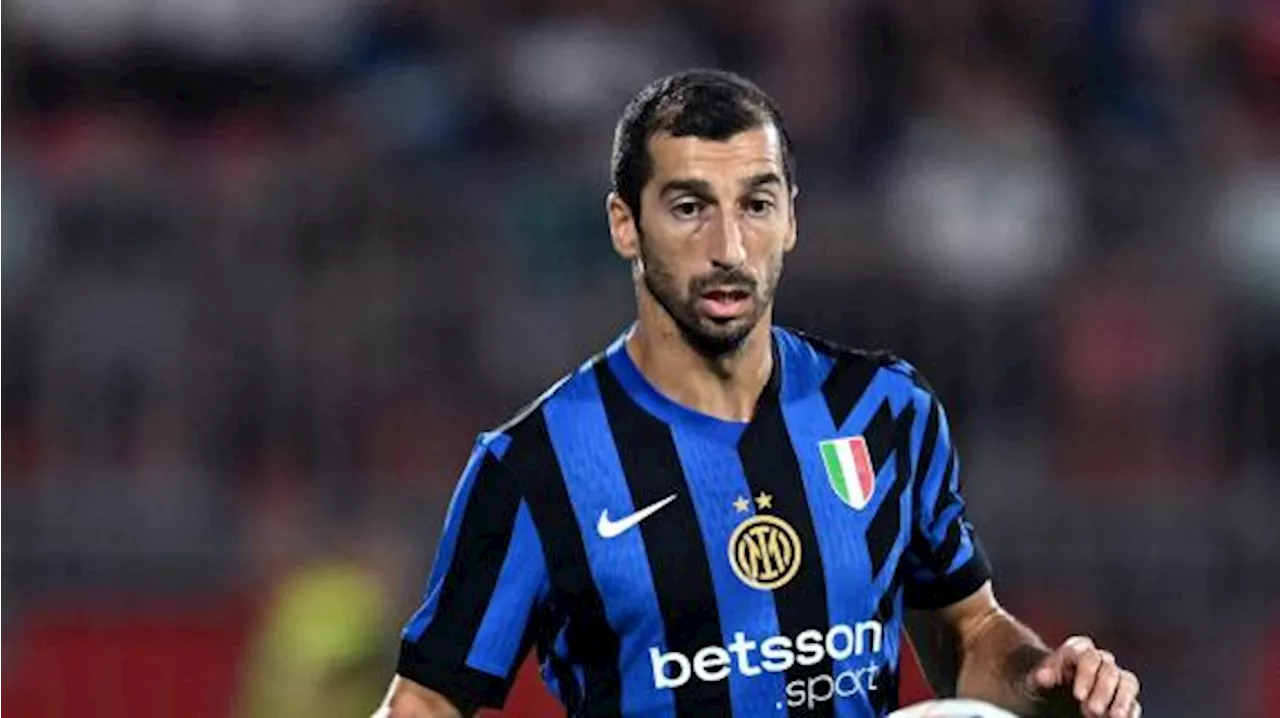 Inter, Mkhitaryan: 'L'obiettivo di quest'anno è vincere ancora il campionato'