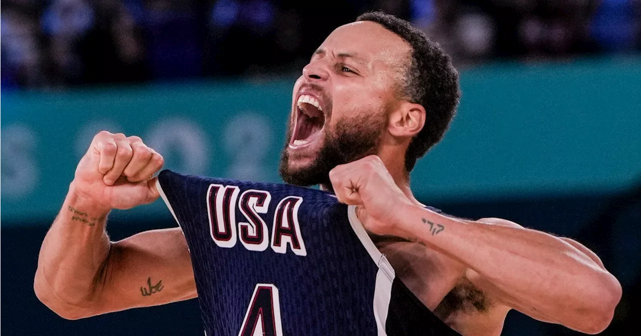 Steph Curry Wins 1st Olympic Gold Medal as Team USA Beats France