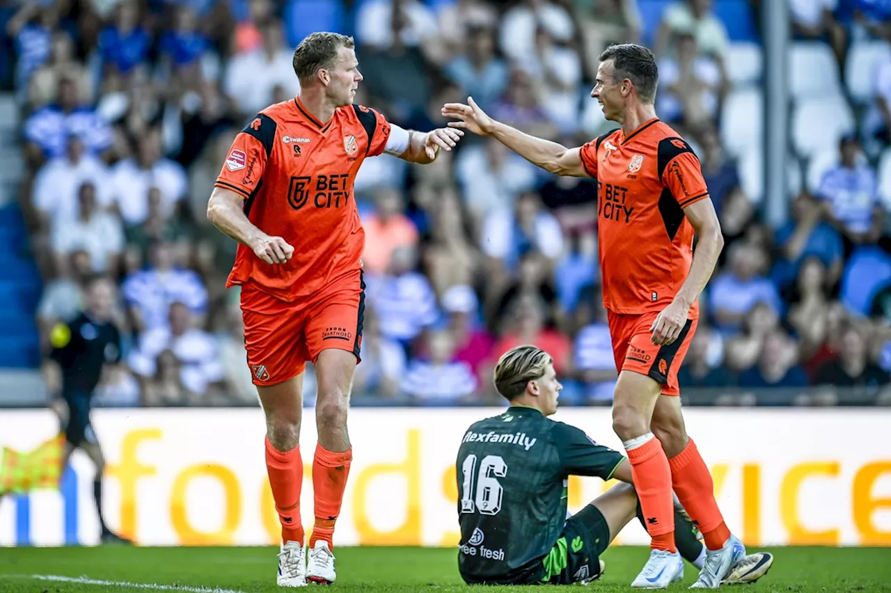 De Graafschap wint duel met zeven goals, comebacks en rode kaart van Volendam