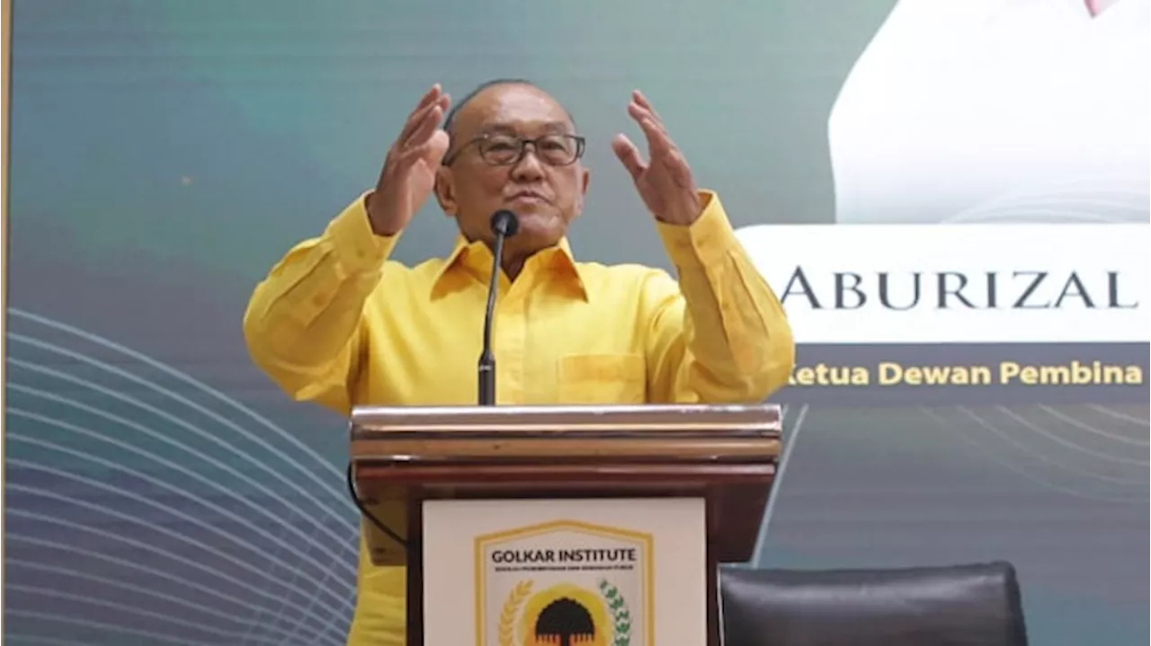 Aburizal Bakrie Hormati Keputusan Mundur Airlangga Hartarto sebagai Ketua Umum Golkar