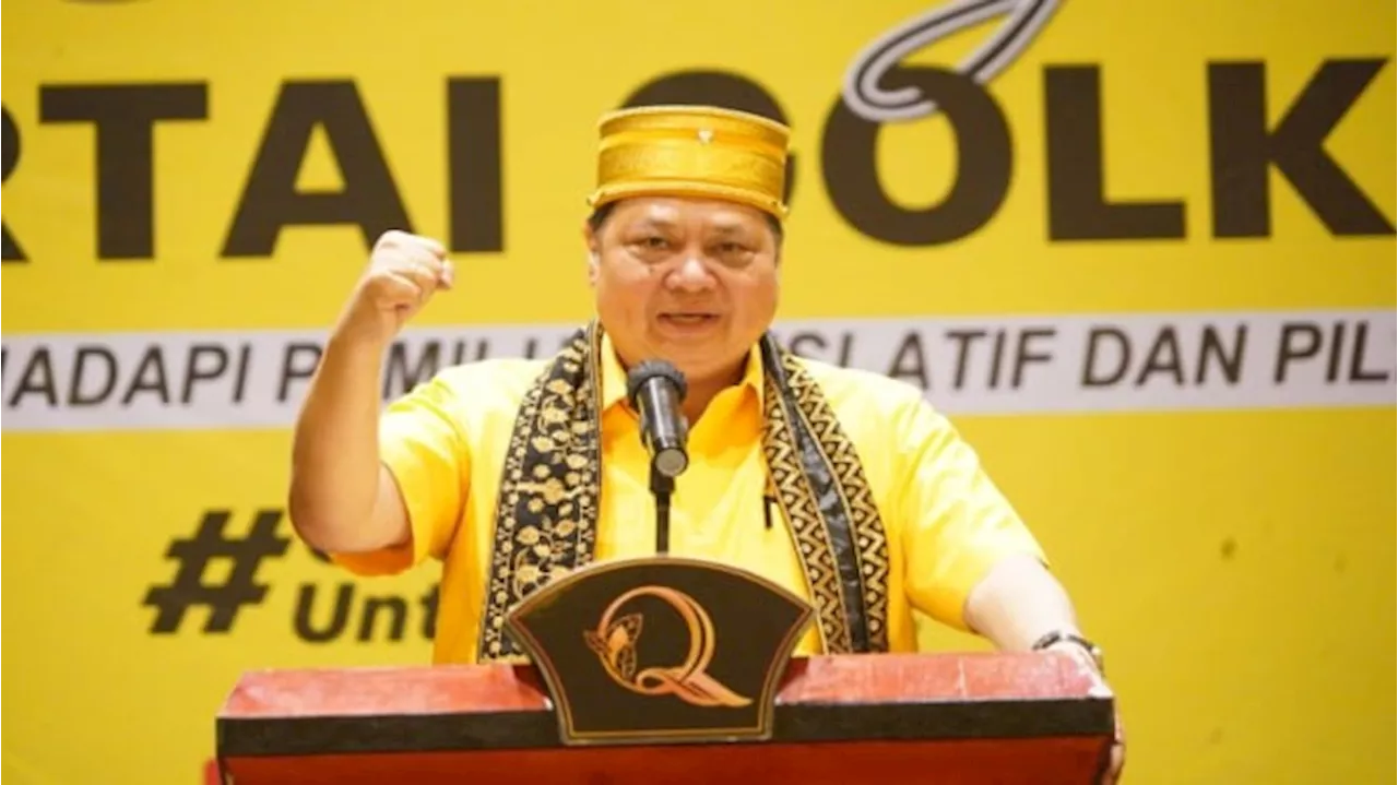 Mundur dari Ketum Golkar, Airlangga Hartarto Beberkan Prestasi di Pileg dan Pilpres 2024