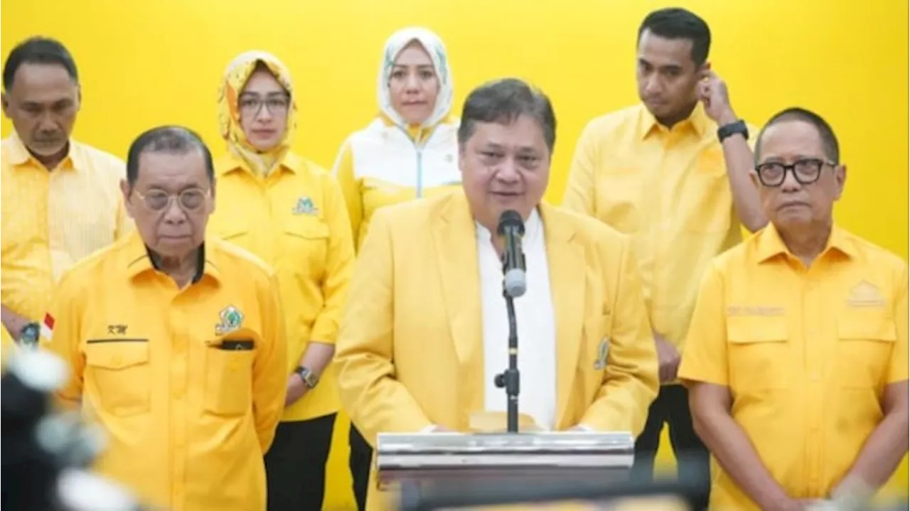 Pernyataan Airlangga Hartarto Mundur dari Ketua Umum Partai Golkar