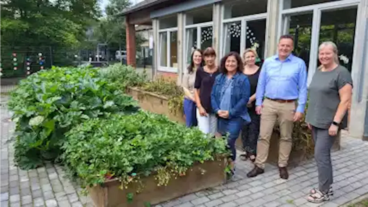 Grundschule Brinkum: Neuer Schulgarten mithilfe des Fördervereins