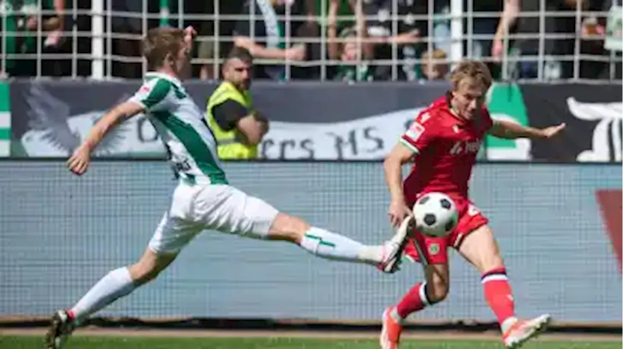 Hannover verpasst Sprung an die Spitze: 0:0 in Münster