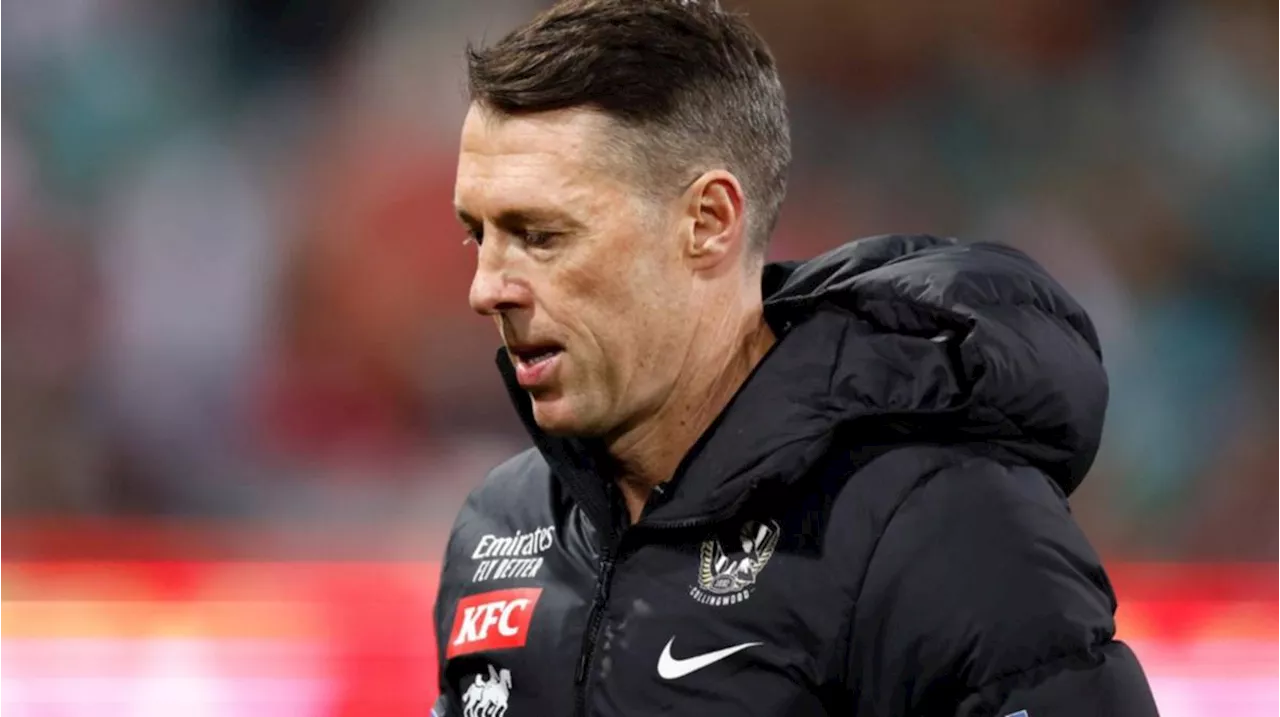 AFL cautions Craig McRae for umpire comments following Collingwood’s loss to Sydney