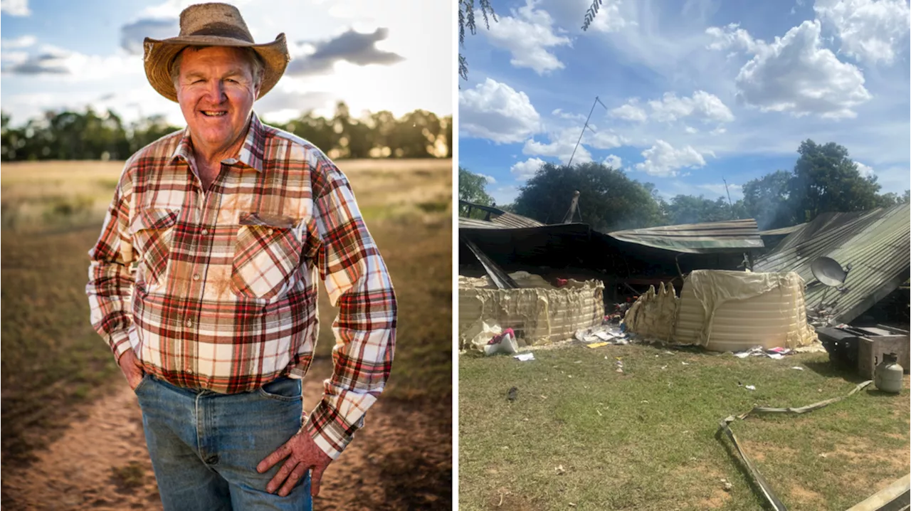 Queensland farmer recalls how a ‘seasonal’ mouse plague turned his house to ashes