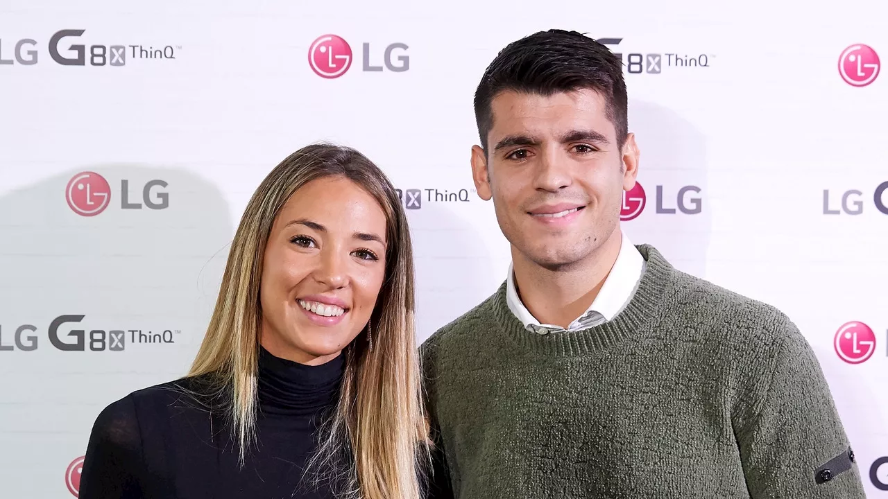 Morata anuncia su ruptura con Alice Campello: 'No ha habido faltas de respeto, solo muchas incomprensione