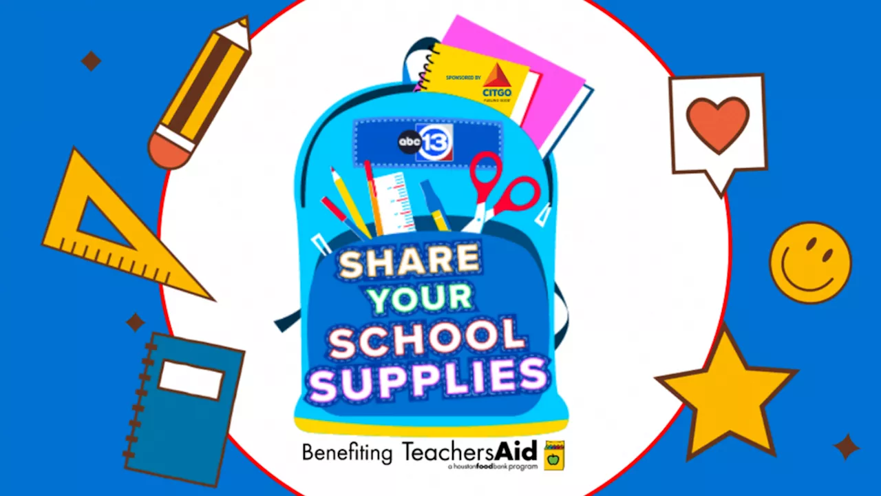 $22,400 raised for teachers at ABC13 Share Your School Supplies Drive