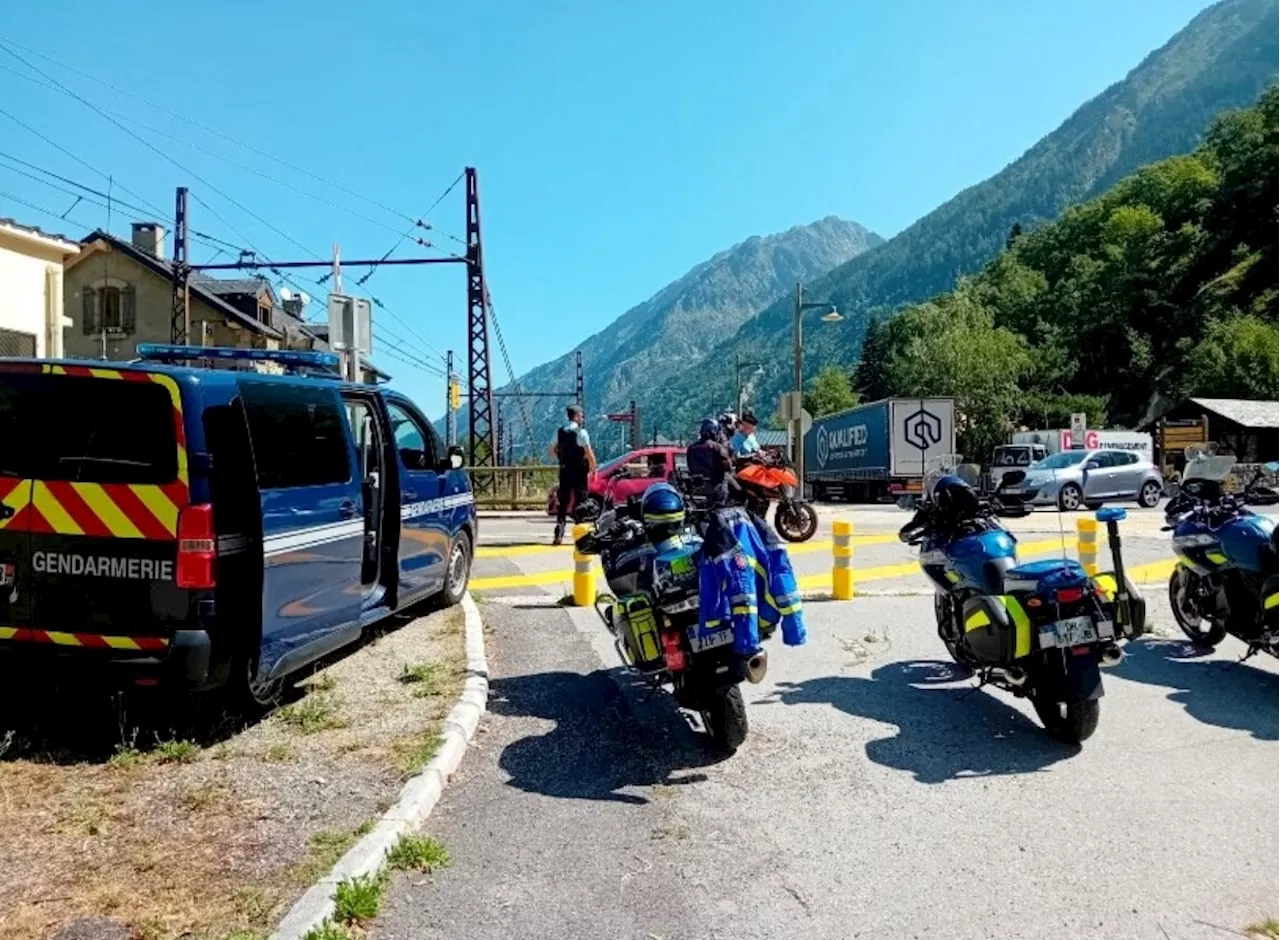 Cette route vers Andorre est particulièrement contrôlée l'été : les gendarmes sont en alerte