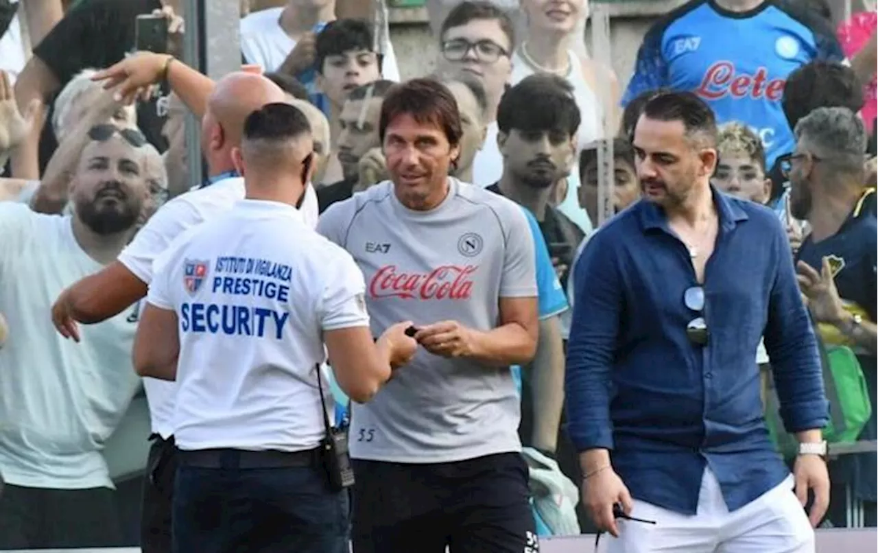 Conte incalza De Laurentiis, serve uno sprint per il mercato del Napoli