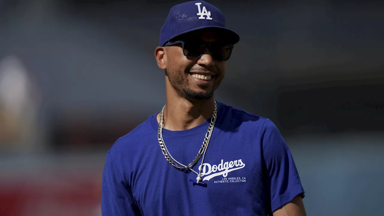 Dodgers activate Mookie Betts from injured list before starting series with Brewers