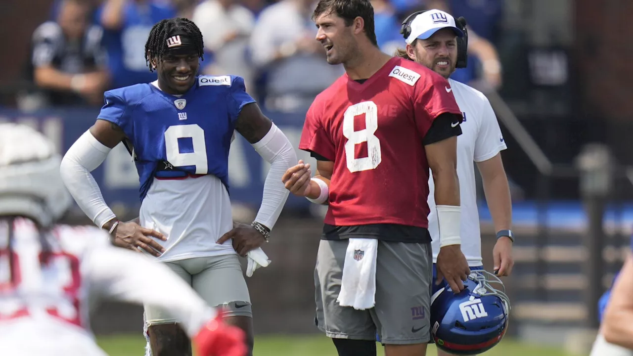 Giants in no hurry to rush Malik Nabers after rookie receiver injured his ankle in practice