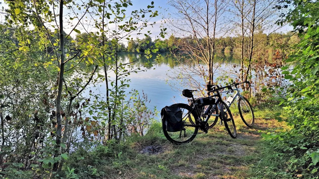 Mit dem Rad vom Zusamtal durch das „Schwäbische Seenland“