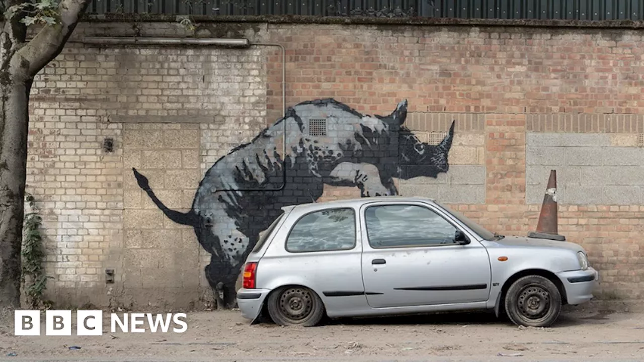 Banksy: Artist's eighth London artwork in eight days appears