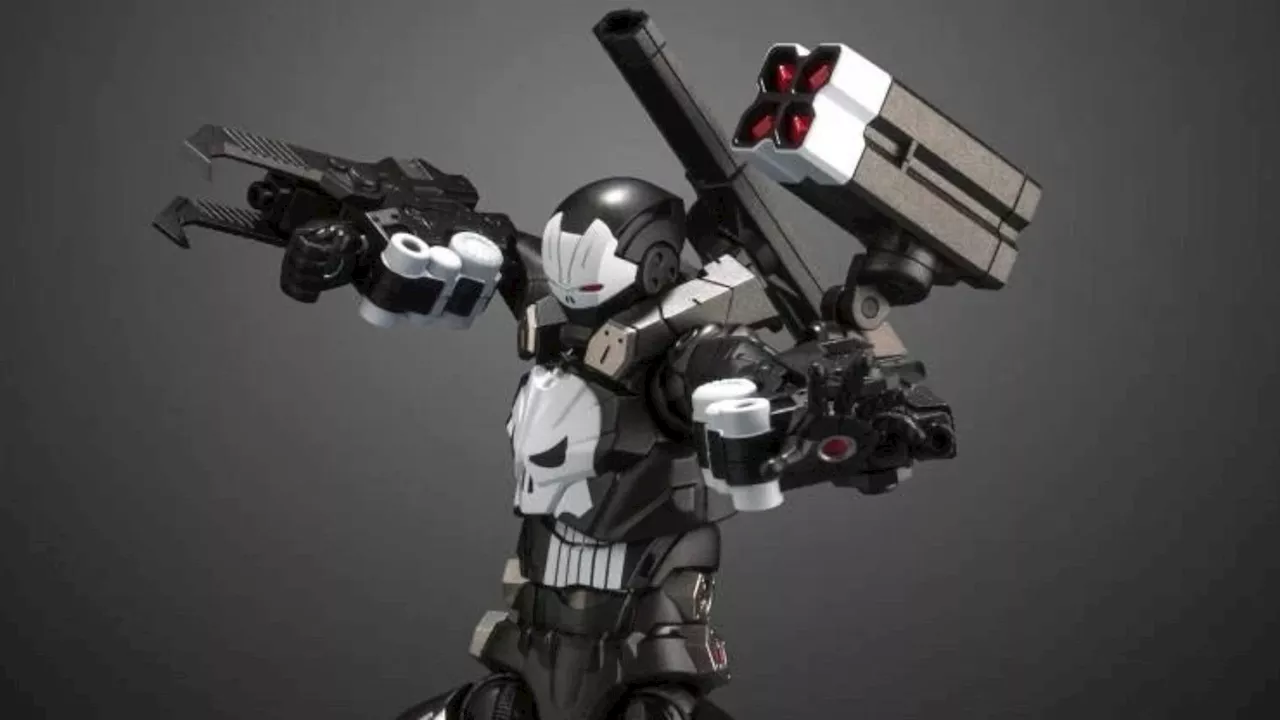 The Punisher Suit Up with New Iron Man Inspired Armor from Sentinel 