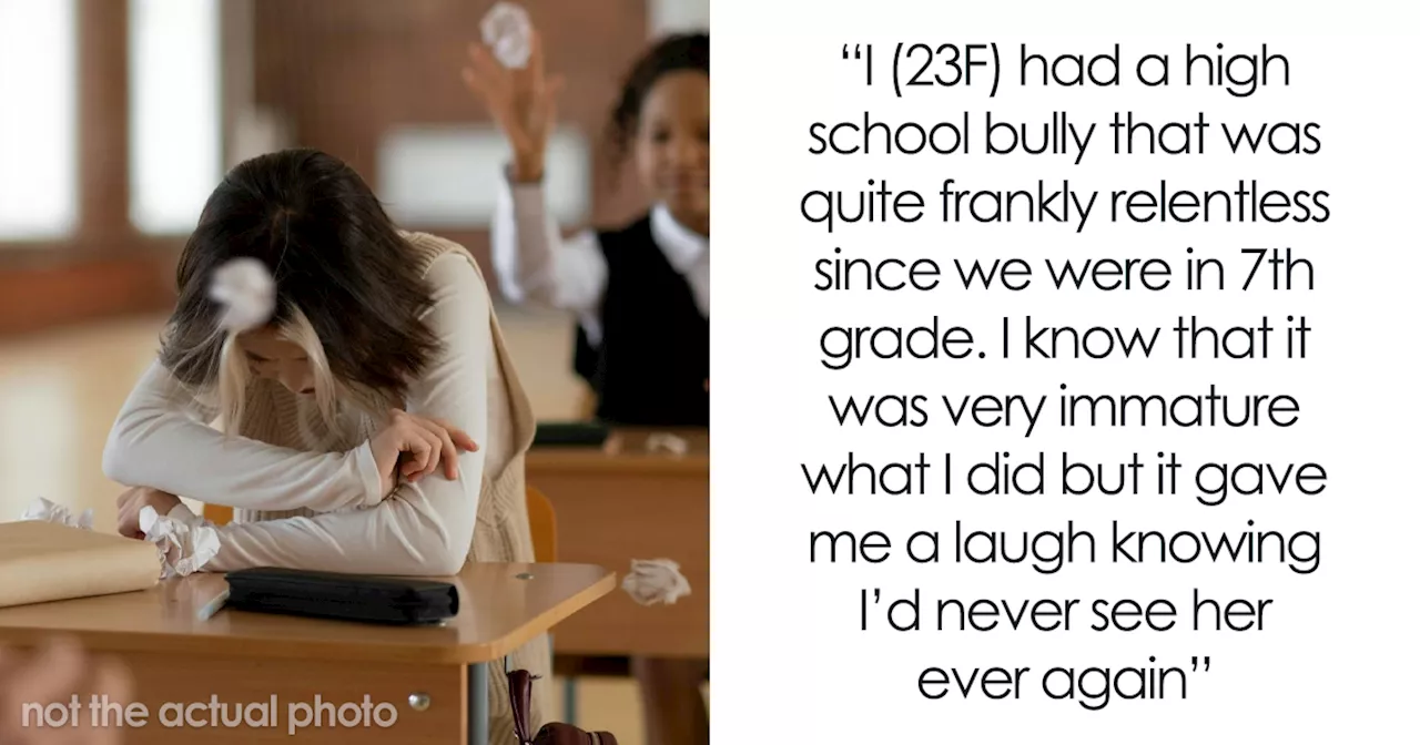 “I Got Revenge On A Long-Time Bully On The Very Last Day Of High School”