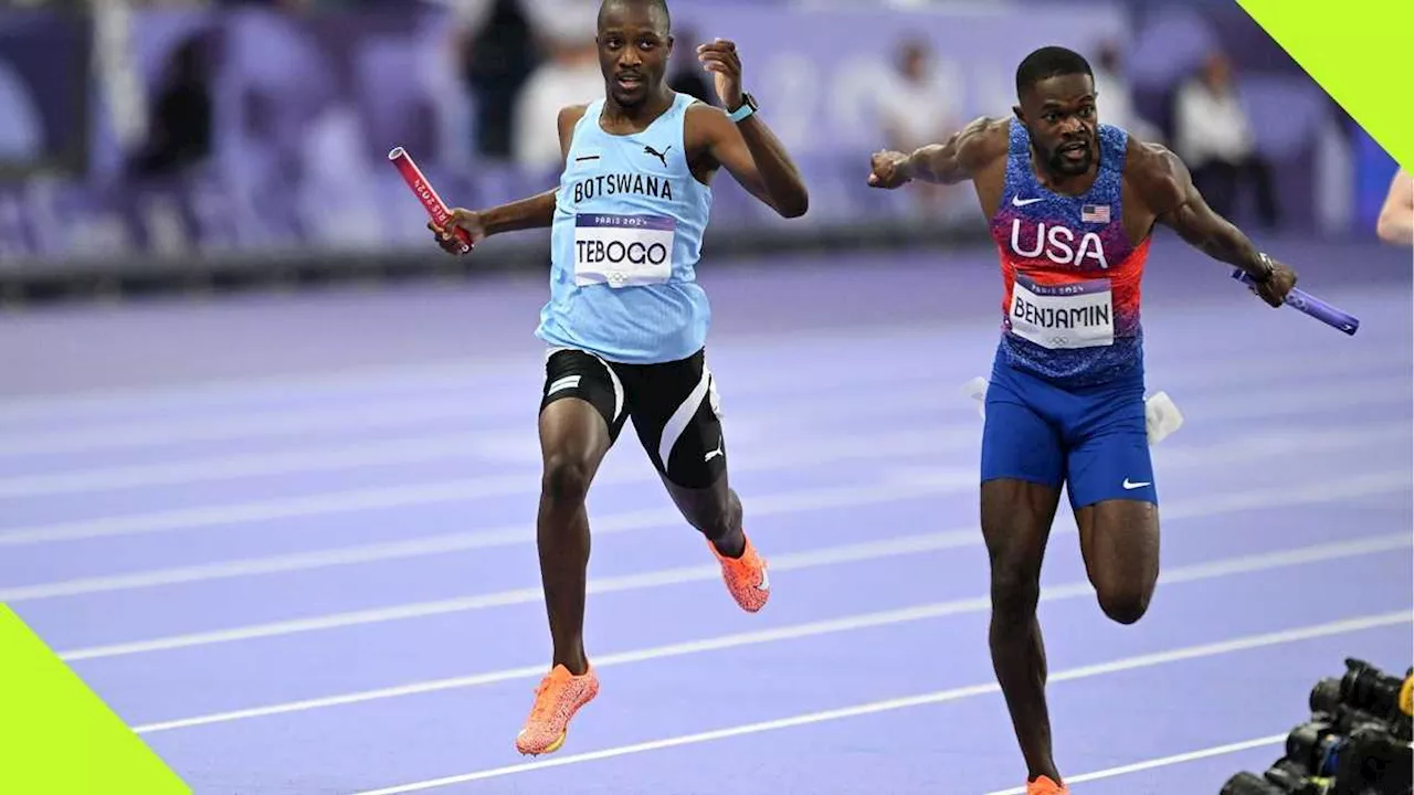 Tebogo Powers Botswana’s 4x400m Relay to Silver As Team SA Settle for Fifth