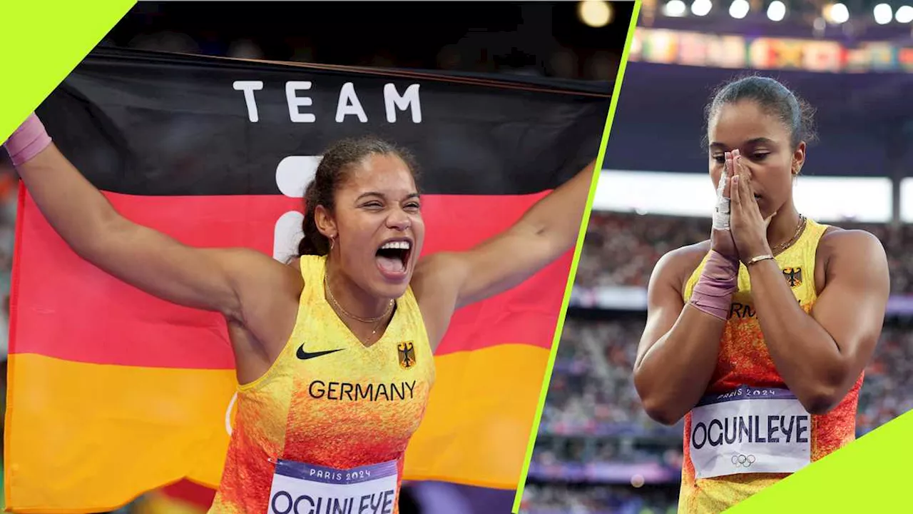 Yemisi Ogunleye: German Olympic Medalist Amazes Press With Rendition of Gospel Song